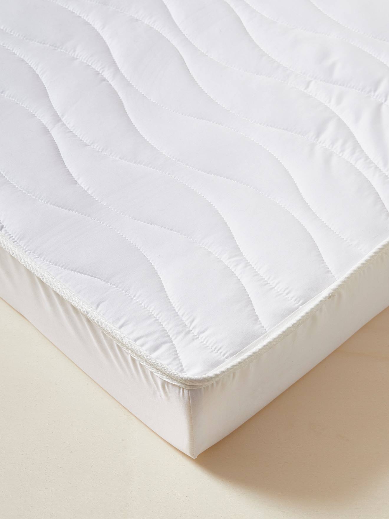 Matelas bébé mousse CERTIPUR® blanc (Vertbaudet) - Image 1
