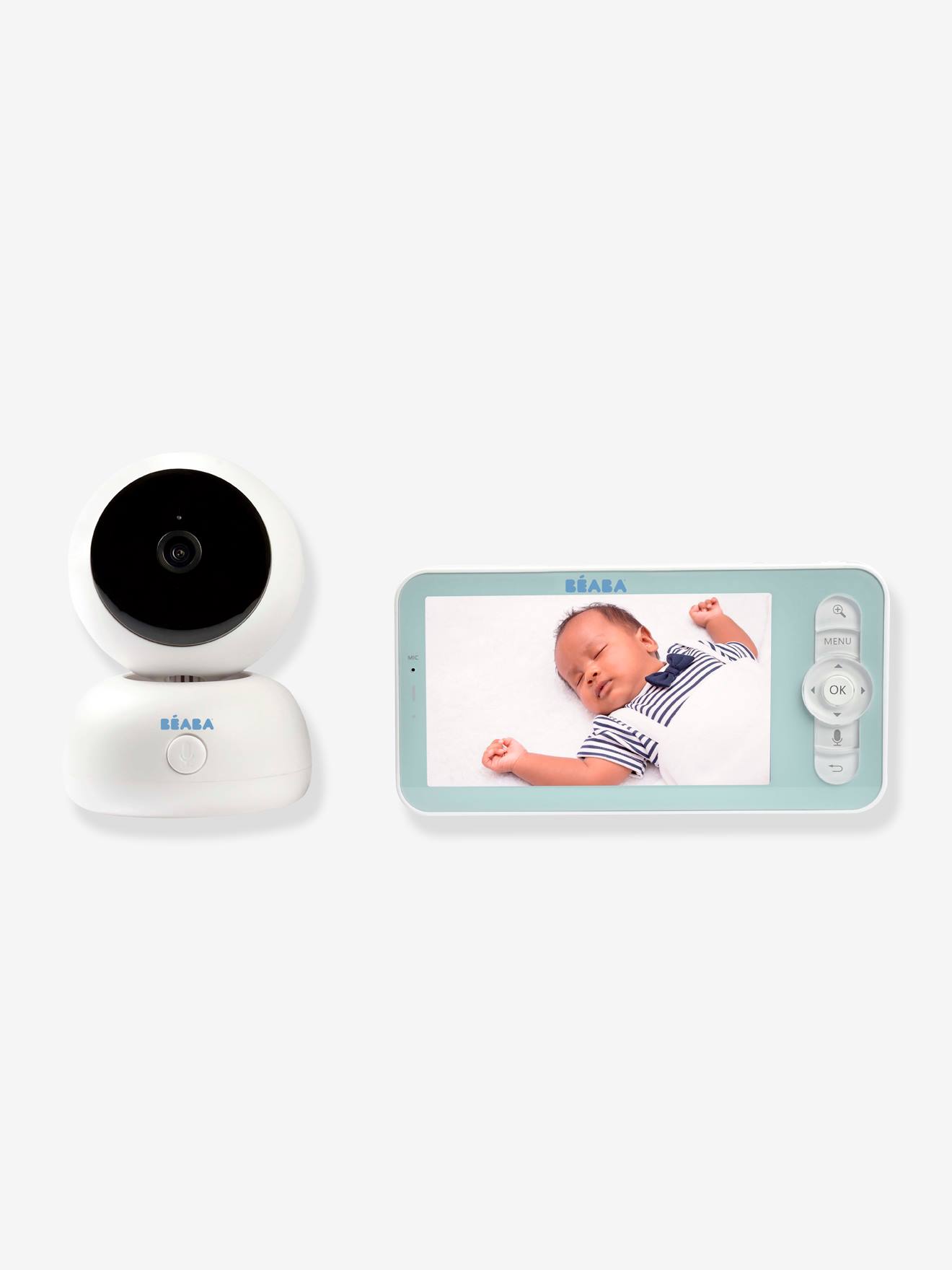 Ecoute-bébé vidéo BEABA Zen Premium blanc