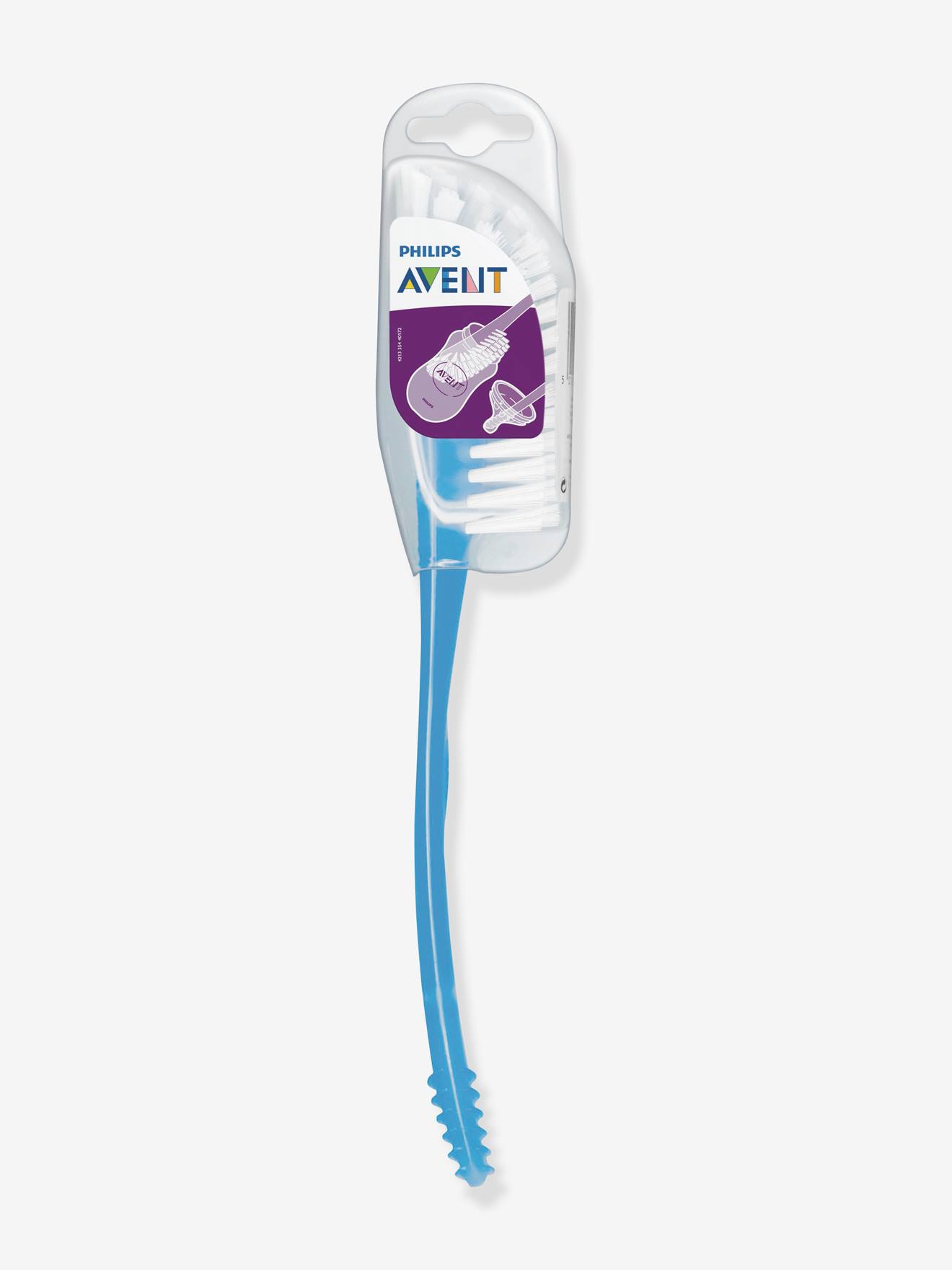Goupillon Philips AVENT pour biberons et tétines bleu