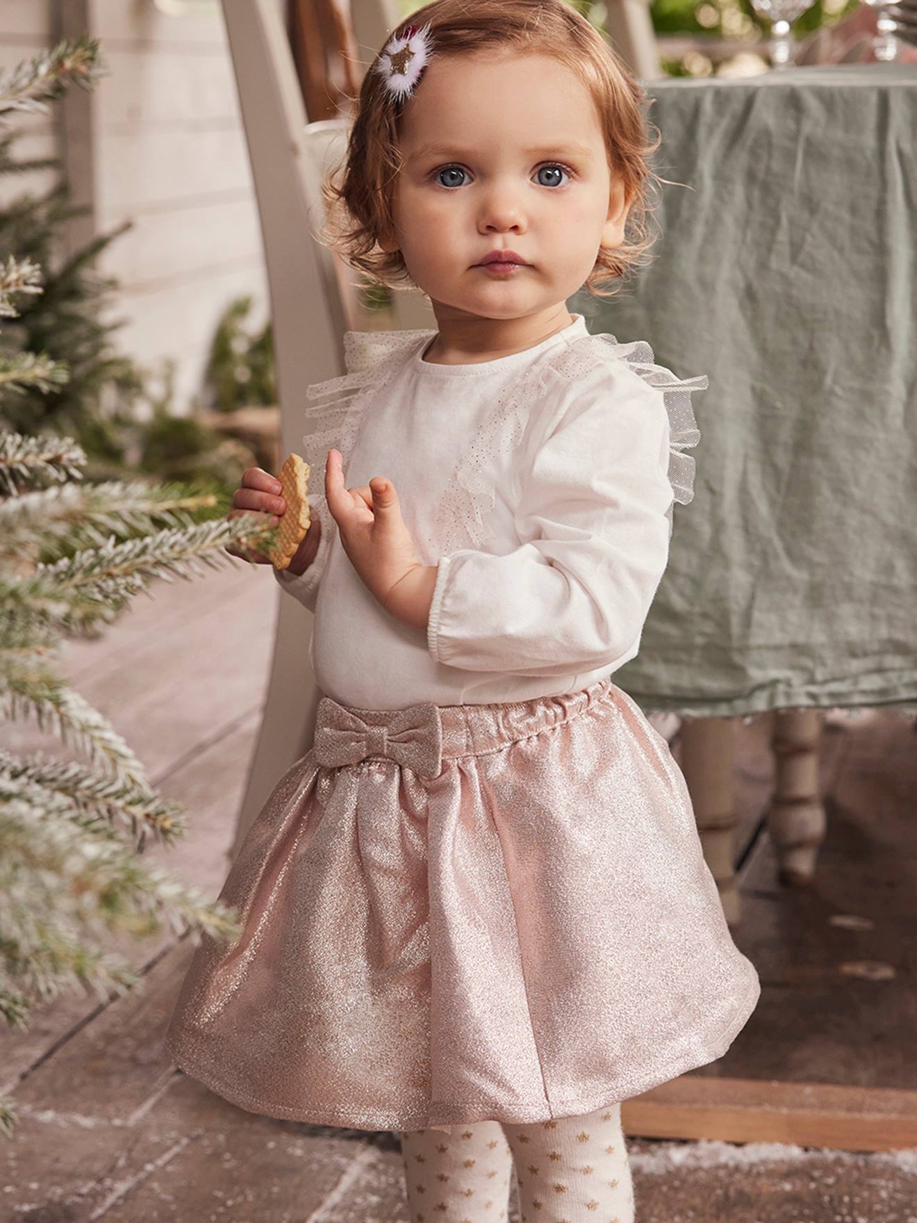 robe dorée bebe
