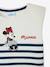 T-shirt manches courtes avec épaulettes Disney® Minnie fille Blanc rayé 3 - vertbaudet enfant 