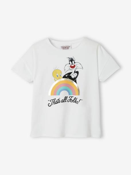 Fille-T-shirt, sous-pull-T-shirt-T-shirt fille Looney Tunes® Titi et Grosminet