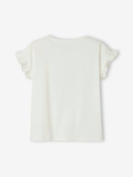 T-shirt fille Les Aristochats® Beige clair 2 - vertbaudet enfant 