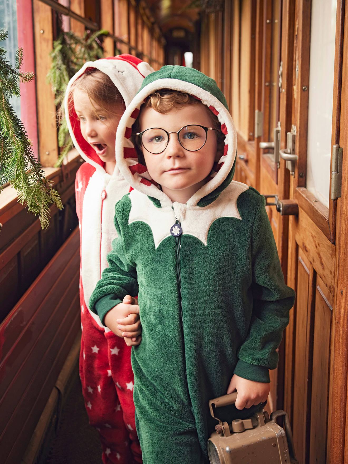 Surpyjama garçon lutin vert