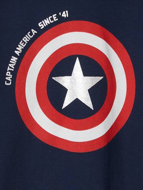Sweat garçon Marvel® Captain America Marine 3 - vertbaudet enfant 