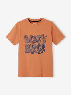 Les Basics-Garçon-T-shirt à message garçon manches courtes