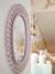 Miroir ovale en rotin DOUCE PROVENCE violet 3 - vertbaudet enfant 