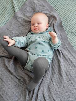 Bébé-Salopette barboteuse en velours imprimé bébé