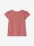 Lot de 2 T-shirts bébé fille manches courtes lot blanc+lot bois de rose+lot rose pâle 15 - vertbaudet enfant 