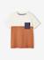 T-shirt garçon coloblock manches courtes ardoise+menthe+orange+vert anglais 16 - vertbaudet enfant 
