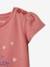 Lot de 2 T-shirts bébé fille manches courtes lot blanc+lot bois de rose+lot rose pâle 13 - vertbaudet enfant 