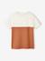 T-shirt garçon coloblock manches courtes ardoise+menthe+orange+vert anglais 18 - vertbaudet enfant 