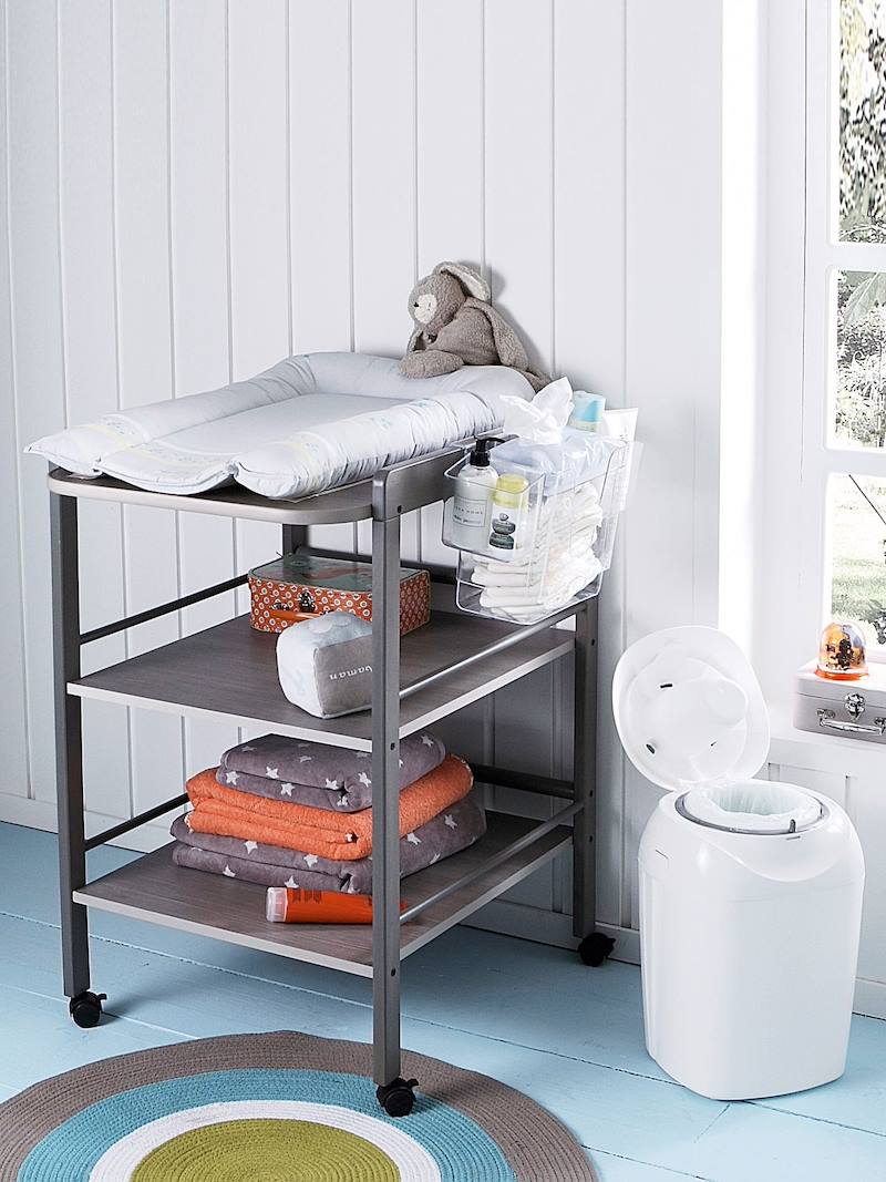 Poubelle à couches SANGENIC Tommee Tippee blanc Sangenic