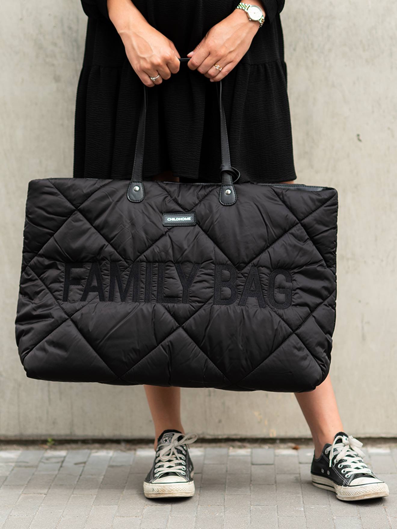 Sac à langer Family Bag CHILDHOME black