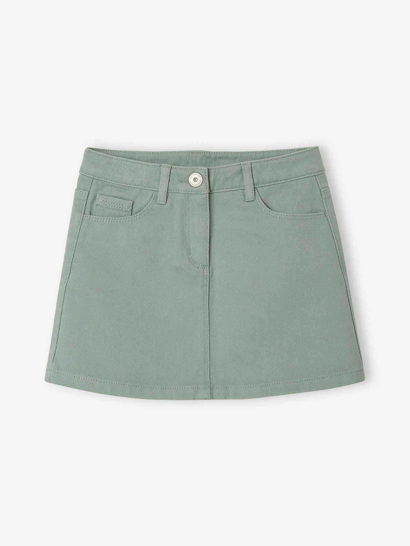Jupe fille vert
