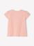 Lot de 2 T-shirts bébé fille manches courtes lot blanc+lot bois de rose+lot rose pâle 22 - vertbaudet enfant 