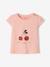 Lot de 2 T-shirts bébé fille manches courtes lot blanc+lot bois de rose+lot rose pâle 17 - vertbaudet enfant 