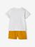 Ensemble T-shirt imprimé + short baggy bébé blanc+kaki 6 - vertbaudet enfant 