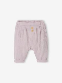 Bébé-Pantalon, jean-Pantalon coupe sarouel en gaze de coton bébé garçon