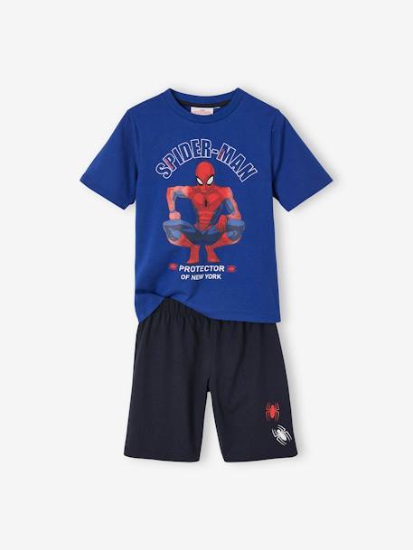 Pyjashort Garçon Spiderman® Bleu / Marine 1 - vertbaudet enfant 