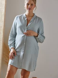 Vêtements de grossesse-Chemise de nuit liquette grossesse et allaitement