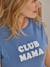 T-shirt à message grossesse et allaitement en coton bio personnalisable Bleu+Gris anthracite+Moutarde 6 - vertbaudet enfant 