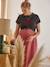 Jupe longue de grossesse en gaze de coton Terracotta 5 - vertbaudet enfant 