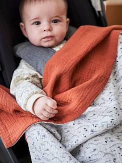 Vêtements bébé et enfants à personnaliser-Plaid réversible pour poussette
