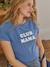 T-shirt à message grossesse et allaitement en coton bio personnalisable Bleu+Gris anthracite+Moutarde+Rose 11 - vertbaudet enfant 