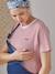 T-shirt rayé grossesse et allaitement en coton Rayé marine+Rayé rouge+Rayé vert 7 - vertbaudet enfant 