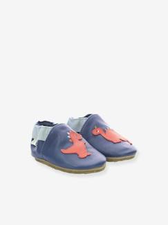 Chaussures-Chaussons cuir souple bébé Dino Time ROBEEZ©