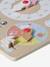 Calendrier en bois FSC® multicolore+Multicolore 12 - vertbaudet enfant 