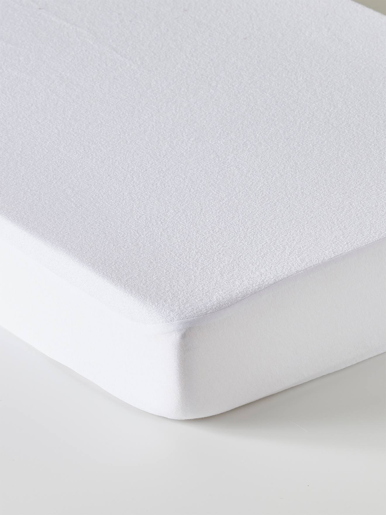 Alèse éponge imperméable anti-acariens Bi-ome NTL® blanc (Vertbaudet) - Image 1