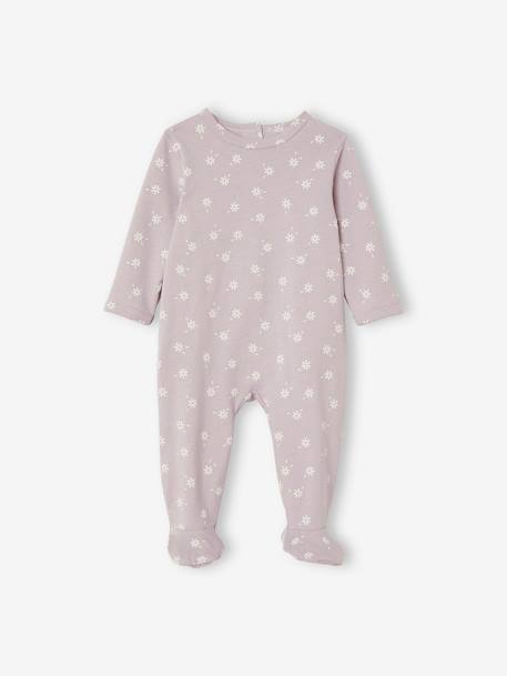Lot de 3 pyjamas en coton bébé ouverture dos Oeko Tex® lot ivoire 3 - vertbaudet enfant 