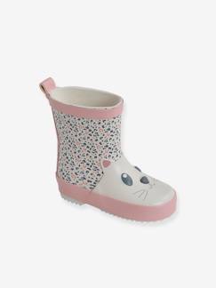 Chaussures-Chaussures bébé 17-26-Marche fille 19-26-Boots, bottines et bottes-Bottes de pluie bébé fille en caoutchouc