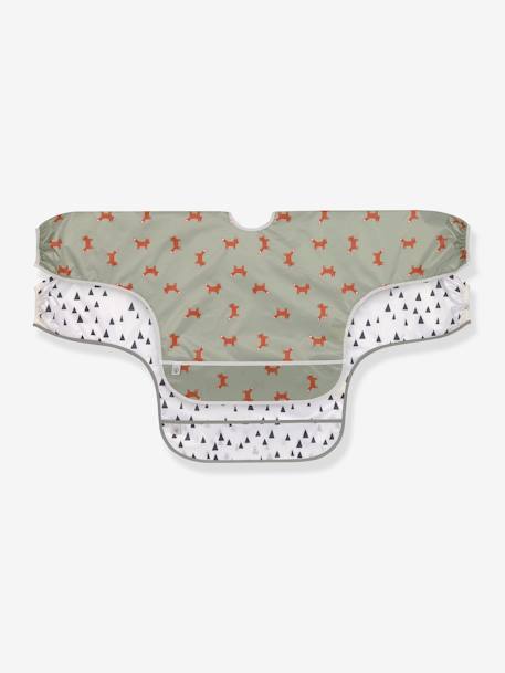 Lassig - Lot de 2 bavoirs manches longues LÄSSIG little forest renard - vert ol