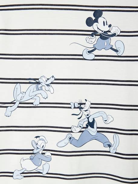 T-shirt manches courtes garçon Disney® Mickey Blanc rayé 4 - vertbaudet enfant 