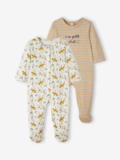 Bébé-Pyjama, surpyjama-Lot de 2 dors-bien bébé garçon en coton ouverture naissance Oeko Tex®