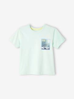 Garçon-Tee-shirt motif photoprint tortue garçon