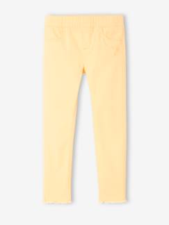 Fille-Pantalon-Tregging couleur fille