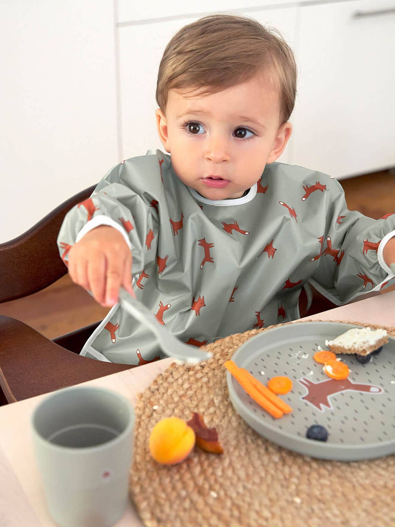 Vaisselle bébé, assiette et couverts - Lassig - vertbaudet