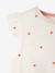 Ensemble T-shirt effet noué et short à volants fille blanc / vert+bleu / rose+jaune d'or+rose / corail foncé 5 - vertbaudet enfant 