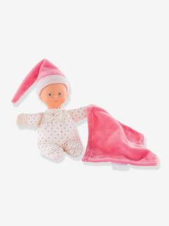 Jouet-Premier âge-Doudous, peluches et jouets en tissu-Poupée Minirêve Coeur Rose - COROLLE