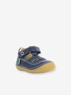 Chaussures-Chaussures bébé 17-26-Marche fille 19-26-Baskets-Sandales cuir bébé Sushy Originel Softers KICKERS®