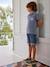 Bermuda en molleton effet denim garçon forme 'balloon' denim black+stone 11 - vertbaudet enfant 
