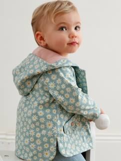 Bébé-Manteau, combipilote, nid d'ange-Manteau-Ciré bébé fille à capuche 