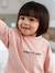 Sweat à message bébé personnalisable rose blush+vert grisé 1 - vertbaudet enfant 