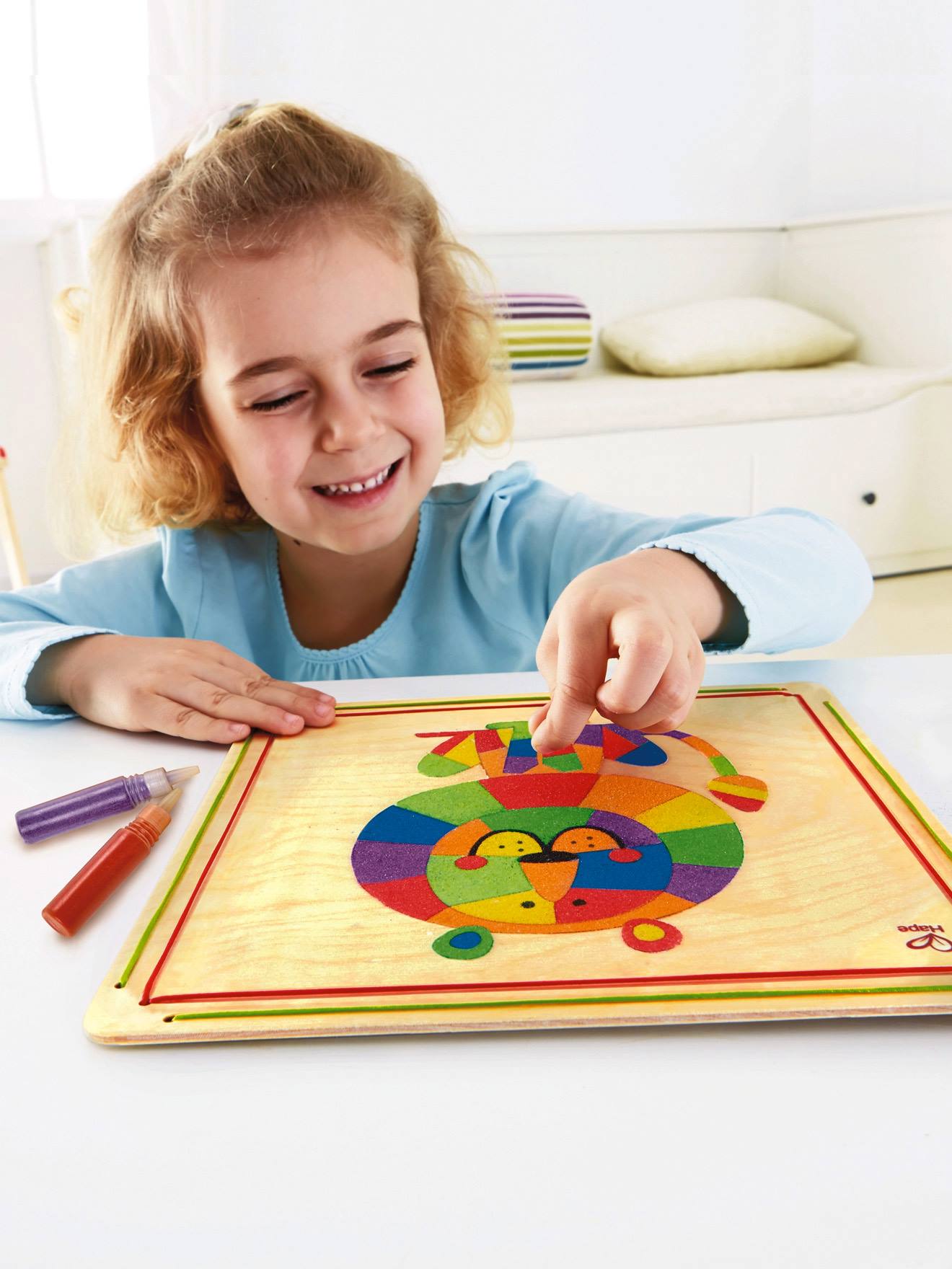 Kit sable coloré lion multicolore