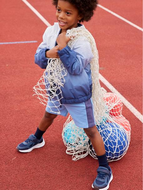 Bermuda sport garçon Oeko-Tex® bleu clair+encre+GRIS MOYEN CHINE 3 - vertbaudet enfant 