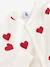 Dors-bien coeurs bébé en coton bio blanc imprimer coeur 5 - vertbaudet enfant 